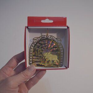 Holiday Christmas Ornament ALASKA 'The Last Frontier' Exclusive Collectible Trim